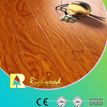 Household 12.3mm AC3 Embossed Elm Waxed Edge Laminate Flooring